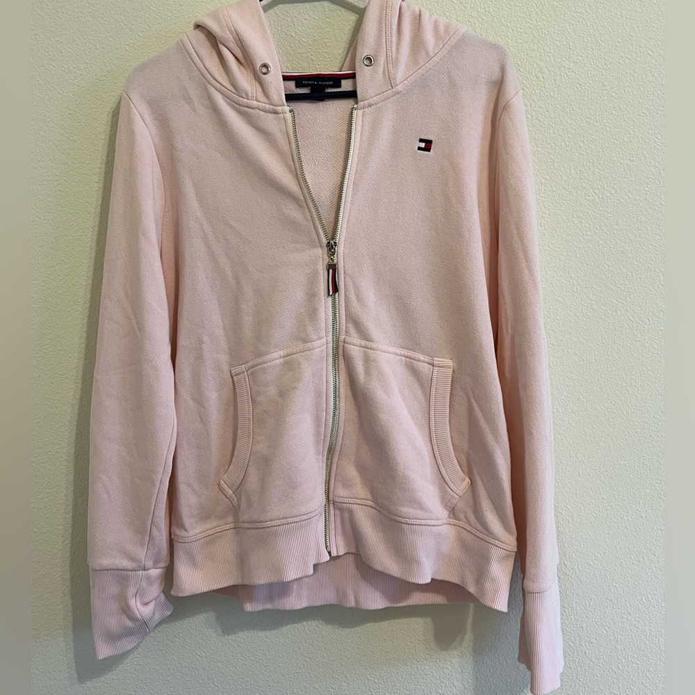 Pink Tommy Hilfiger Zip Up - Picture 2 of 5